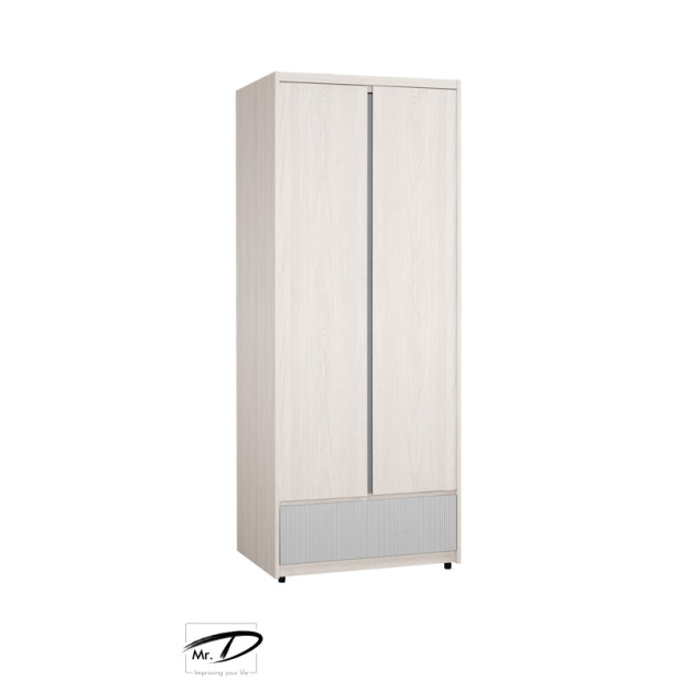 C3081 1048-1 喬倫斯2.7尺衣櫥(單吊) C3081 1048-1 喬倫斯2.7尺衣櫥(單吊)