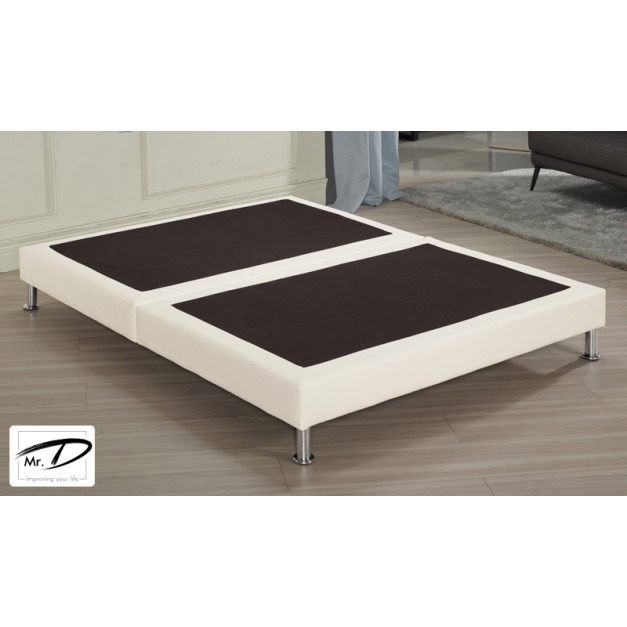 C3616 1298-16 羅莎琳5尺床底(白色皮) C3616 1298-16 羅莎琳5尺床底(白色皮)