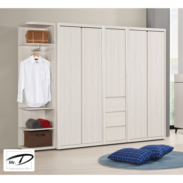 C3124 1086-1 艾德嘉8.3尺組合衣櫥(全組) C3124 1086-1 艾德嘉8.3尺組合衣櫥(全組)