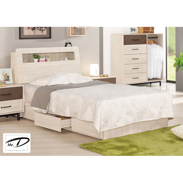 C3224 1137-3 戴維斯3.5尺抽屜式床底 C3224 1137-3 戴維斯3.5尺抽屜式床底