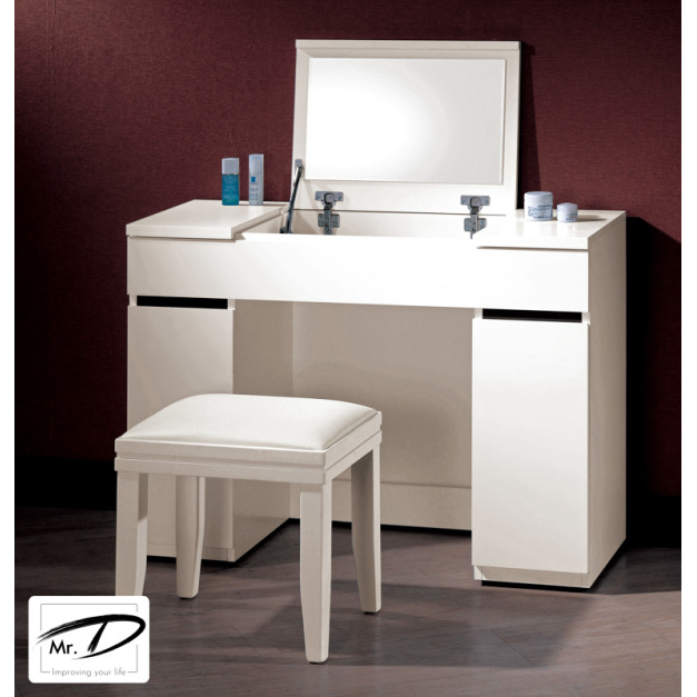 C3486 1262-1 波爾卡3.3尺掀鏡化妝台 C3486 1262-1 波爾卡3.3尺掀鏡化妝台