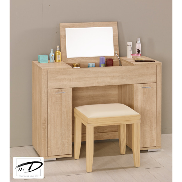 C3442 1249-3 格瑞斯3.3尺掀鏡化妝台 C3442 1249-3 格瑞斯3.3尺掀鏡化妝台