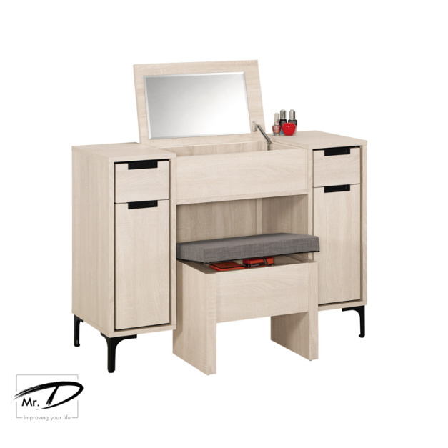 C3177 1123-4 昆提斯3.3尺掀鏡化妝台 C3177 1123-4 昆提斯3.3尺掀鏡化妝台