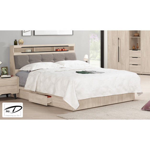 C3307 1167-1 韋斯里6尺被櫥式雙人床 C3307 1167-1 韋斯里6尺被櫥式雙人床