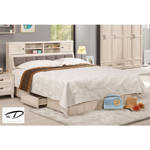 C3229 1141-1 雪莉6尺被櫥式雙人床 C3229 1141-1 雪莉6尺被櫥式雙人床