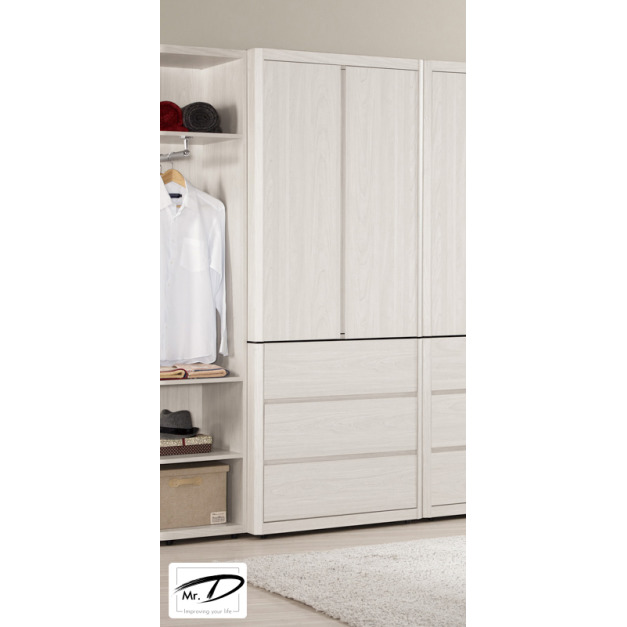 C3123 1085-3 艾德嘉2.7尺衣櫥 C3123 1085-3 艾德嘉2.7尺衣櫥