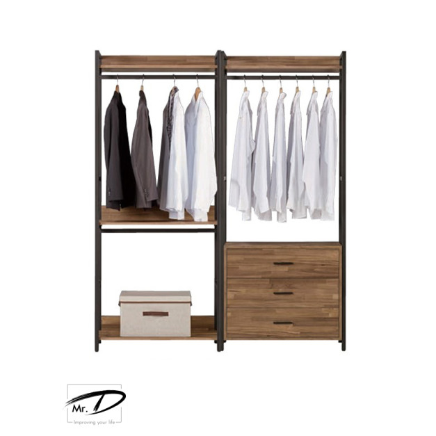 C3508  1276-4 漢諾瓦5.2尺組合衣櫥 C3508  1276-4 漢諾瓦5.2尺組合衣櫥