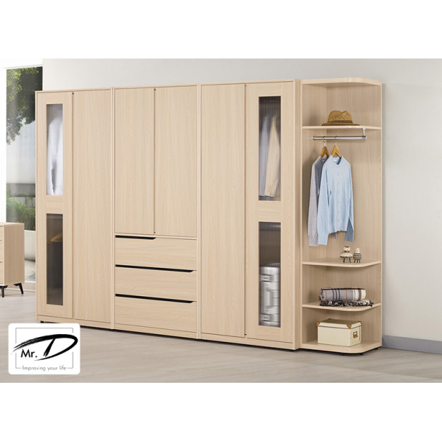 C3372  1220-5 朵利斯9.5尺開門衣櫥(全組) C3372  1220-5 朵利斯9.5尺開門衣櫥(全組)