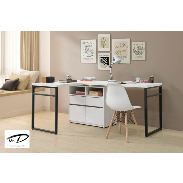 B4090 569-03 弗洛拉6×4尺L型功能桌組 B4090 569-03 弗洛拉6×4尺L型功能桌組