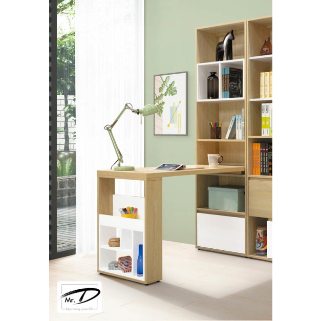 B4099 572-02 佩芮2尺h型活動書櫥桌組(可反向擺放使用) B4099 572-02 佩芮2尺h型活動書櫥桌組(可反向擺放使用)