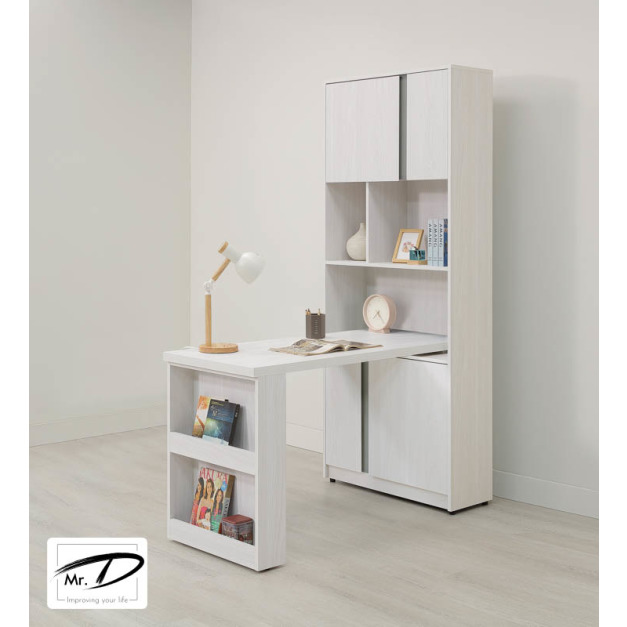 B4048 561-02 凱倫4尺桌面書櫃組 (可反向擺放) B4048 561-02 凱倫4尺桌面書櫃組 (可反向擺放)