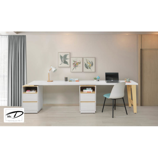 B4042 559-03 泰勒9尺雙人書桌組(270~290cm伸縮) B4042 559-03 泰勒9尺雙人書桌組(270~290cm伸縮)