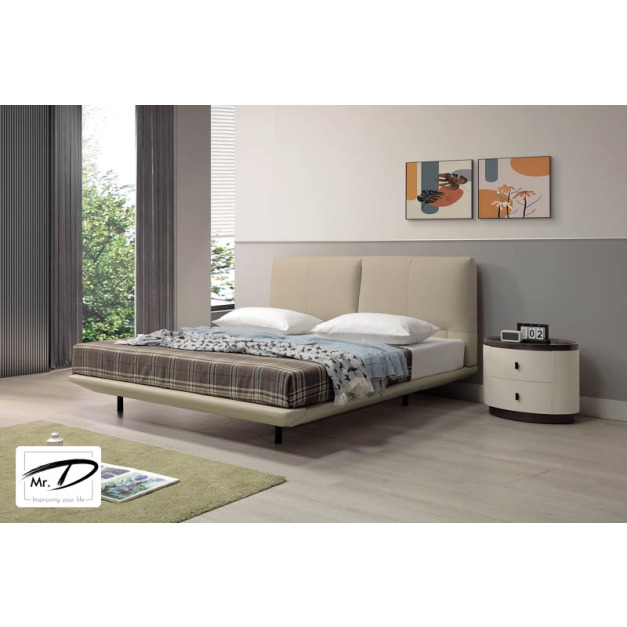 B3019 10-02 萊斯曼6尺半牛皮懸浮床台 B3019 10-02 萊斯曼6尺半牛皮懸浮床台