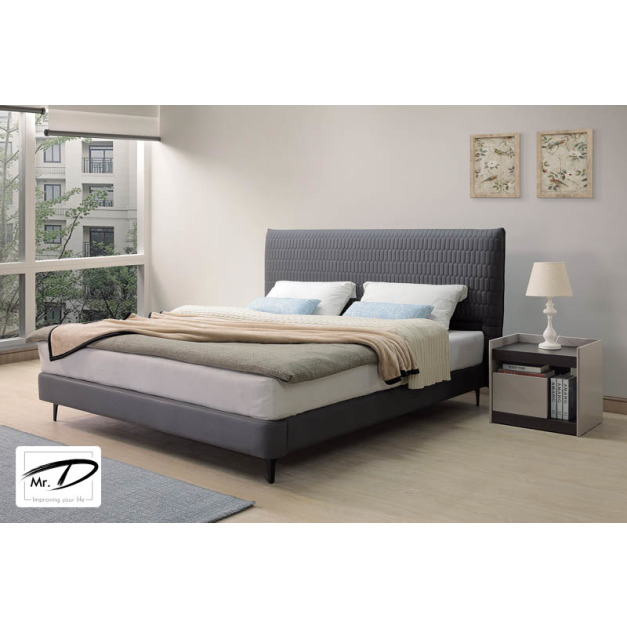 B3037 14-01 歐布朗5尺床台 (科技布) B3037 14-01 歐布朗5尺床台 (科技布)