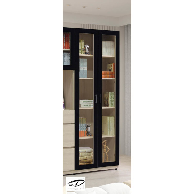 B4137 357-03 方達2.3尺玻璃門書櫃 B4137 357-03 方達2.3尺玻璃門書櫃