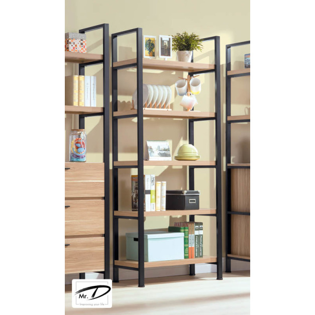 B4149 388-01 保羅原木色2.7尺書架 B4149 388-01 保羅原木色2.7尺書架