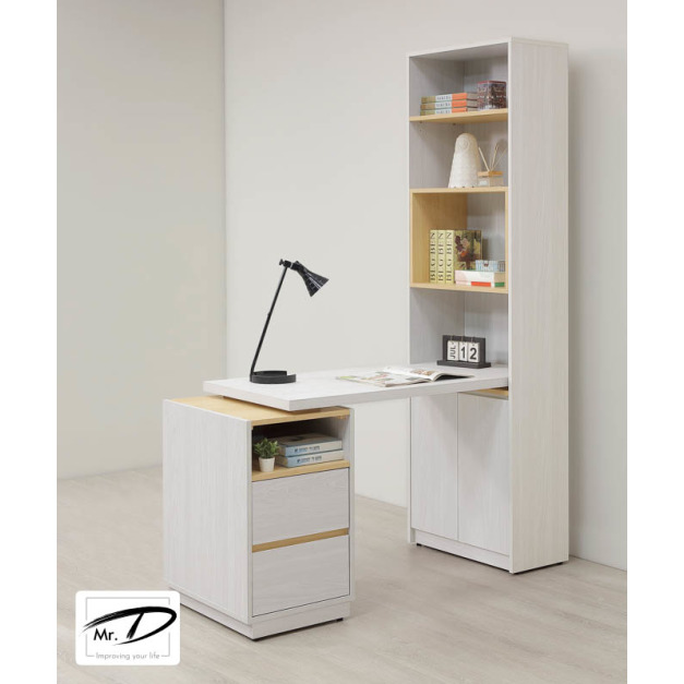 B4037 558-06 泰勒4尺桌面書櫃組(可左右自由擺放) B4037 558-06 泰勒4尺桌面書櫃組(可左右自由擺放)