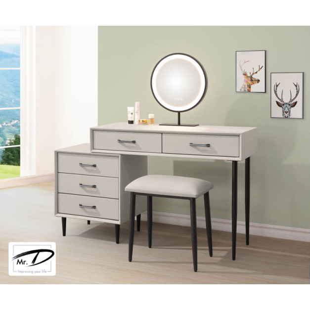 B3049 18-02 艾米莉3.3尺伸縮鏡台 (含椅) B3049 18-02 艾米莉3.3尺伸縮鏡台 (含椅)