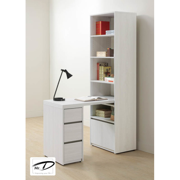 B4084 568-06 弗洛拉2尺書櫃桌組(可反向擺放) B4084 568-06 弗洛拉2尺書櫃桌組(可反向擺放)