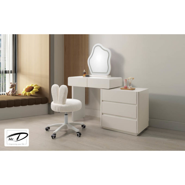 B3077 24-05 貝亞特2.7尺伸縮鏡台 (含椅)(左、右自由擺放) B3077 24-05 貝亞特2.7尺伸縮鏡台 (含椅)(左、右自由擺放)