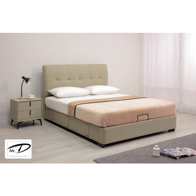 B3028 12-03 梅布爾6尺半牛皮三抽床台(面左抽) B3028 12-03 梅布爾6尺半牛皮三抽床台(面左抽)