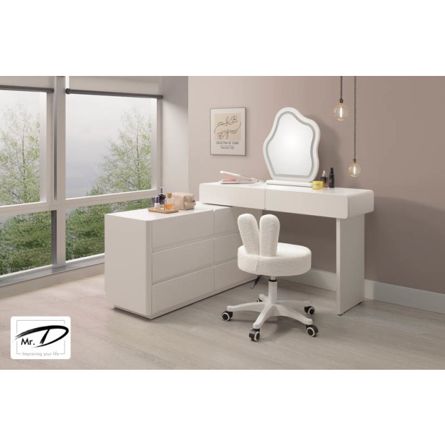 B3059 20-03 貝蒂爾4尺伸縮鏡台組 (含椅)(左、右自由擺放) B3059 20-03 貝蒂爾4尺伸縮鏡台組 (含椅)(左、右自由擺放)