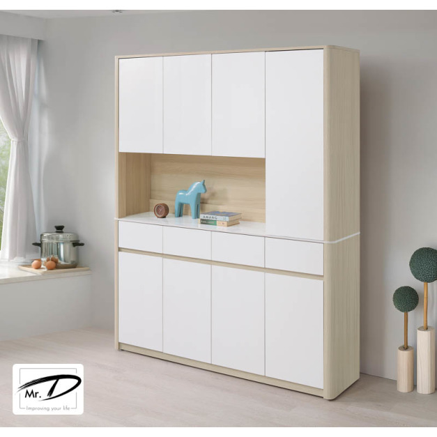 B4138 441-01 黛娜5.3尺岩板書櫃組 B4138 441-01 黛娜5.3尺岩板書櫃組