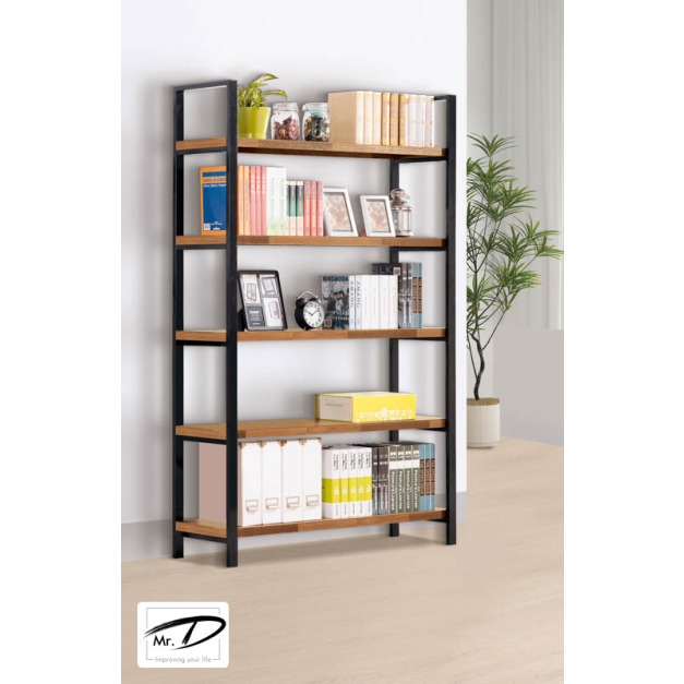 B4159 389-02 保羅集成木紋4尺書架 B4159 389-02 保羅集成木紋4尺書架