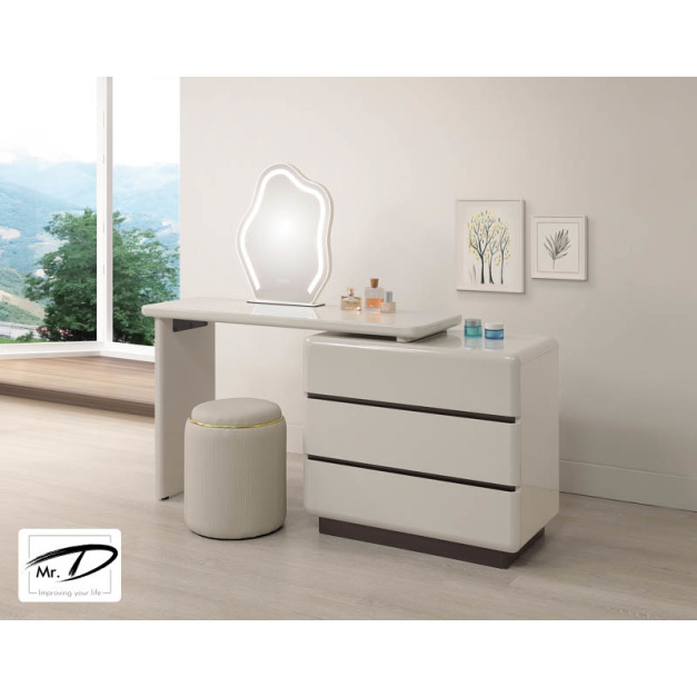 B3061 21-02 艾妮4尺伸縮鏡台組 (含椅)(左、右自由擺放) B3061 21-02 艾妮4尺伸縮鏡台組 (含椅)(左、右自由擺放)