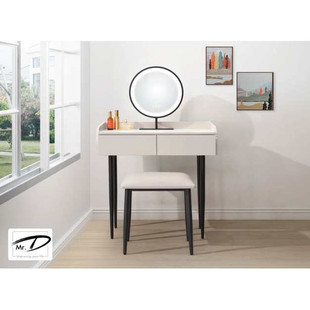 B3082 25-04 康妮2.7尺岩板鏡台 (含椅) B3082 25-04 康妮2.7尺岩板鏡台 (含椅)