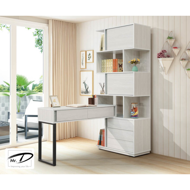 B4074 566-03 沃克h型功能書櫥桌組(書櫃抽在右) B4074 566-03 沃克h型功能書櫥桌組(書櫃抽在右)