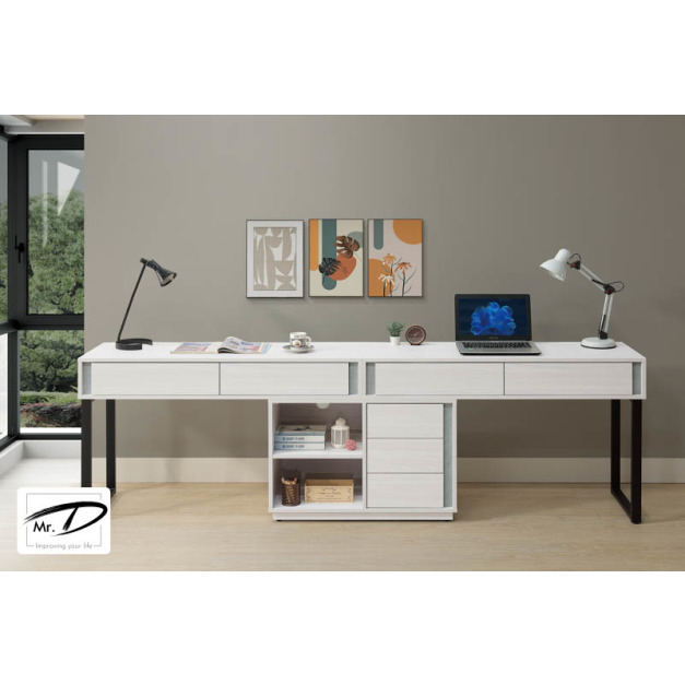 B4068 565-02 沃克8尺雙人組合書桌組 B4068 565-02 沃克8尺雙人組合書桌組