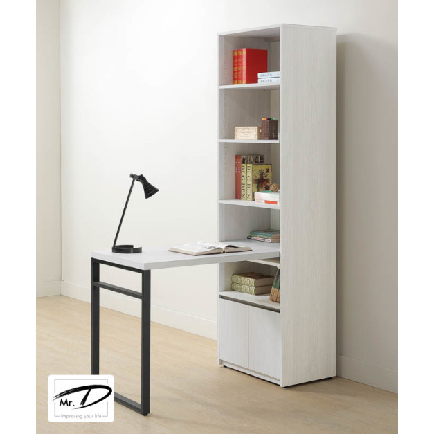 B4083 568-05 弗洛拉2尺書櫃桌組(可反向擺放) B4083 568-05 弗洛拉2尺書櫃桌組(可反向擺放)