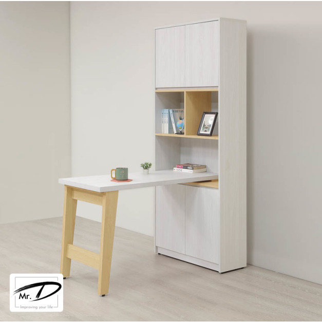 B4033 558-02 泰勒4尺桌面書櫃組(可左右自由擺放) B4033 558-02 泰勒4尺桌面書櫃組(可左右自由擺放)