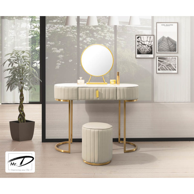 B3051 18-04 妮達3.3尺石面鏡台 (含椅) B3051 18-04 妮達3.3尺石面鏡台 (含椅)