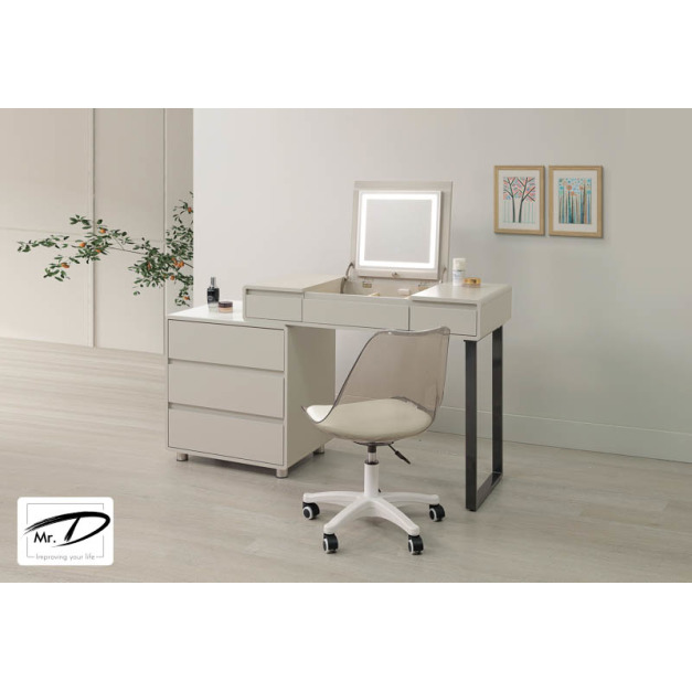 B3079 25-01 諾瑪3.3尺伸縮鏡台 (含椅)(左、右自由擺放) B3079 25-01 諾瑪3.3尺伸縮鏡台 (含椅)(左、右自由擺放)