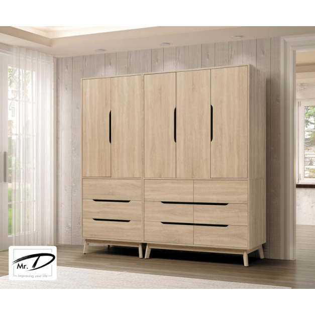 B3386 138-01 奧斯陸7尺組合衣櫥 B3386 138-01 奧斯陸7尺組合衣櫥