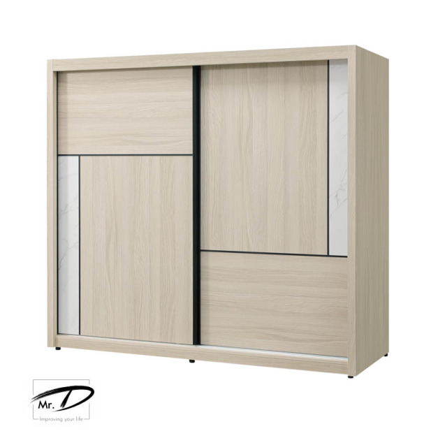 B3154 44-06 萊米克6×7尺推門衣櫥 B3154 44-06 萊米克6×7尺推門衣櫥