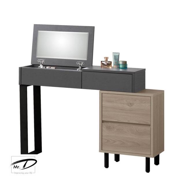 B3353 127-09 華沙3尺伸縮掀鏡台 (含椅) B3353 127-09 華沙3尺伸縮掀鏡台 (含椅)