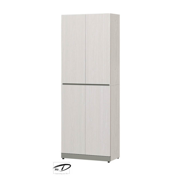 B3196 62-02 凱倫2.5尺雙吊衣櫥 B3196 62-02 凱倫2.5尺雙吊衣櫥