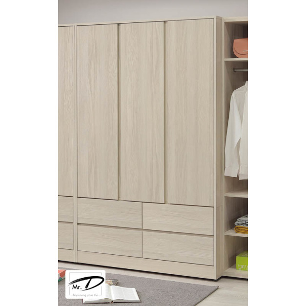 B3163 48-03 克利奧4×7尺衣櫥 B3163 48-03 克利奧4×7尺衣櫥