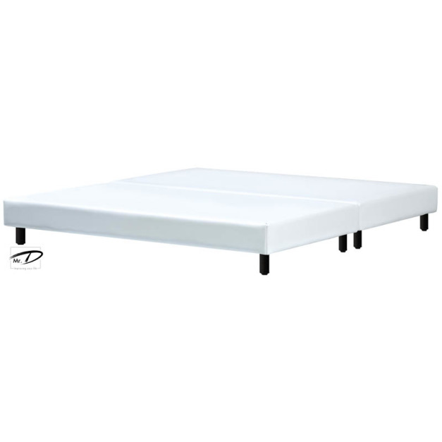 B3493 182-09 白色6尺皮革床底 B3493 182-09 白色6尺皮革床底