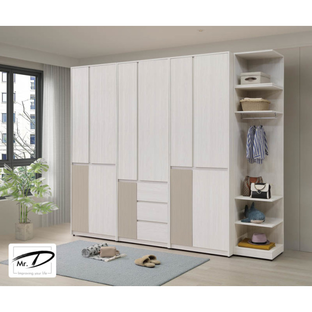 B3183 58-01 索菲亞9.5×8尺高衣櫥 B3183 58-01 索菲亞9.5×8尺高衣櫥