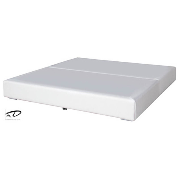 B3501 183-11 白色6尺皮革厚床底 B3501 183-11 白色6尺皮革厚床底