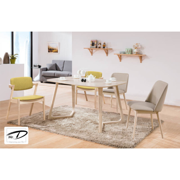 B2224 511-04 羅布洗白4.7尺餐桌 B2224 511-04 羅布洗白4.7尺餐桌