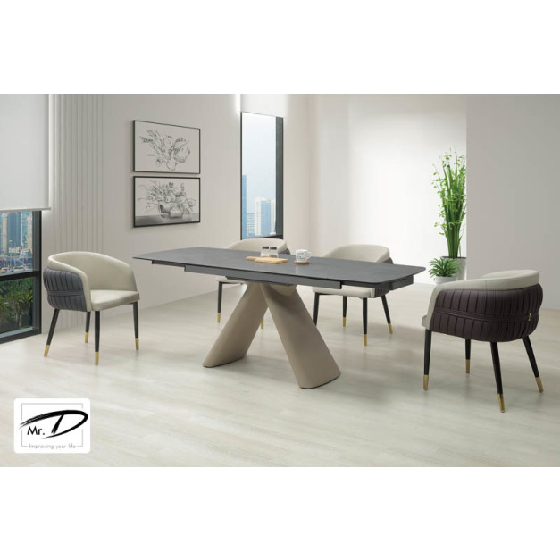 B2124 469-01 菲爾德6.6尺複合陶板伸縮餐桌 B2124 469-01 菲爾德6.6尺複合陶板伸縮餐桌