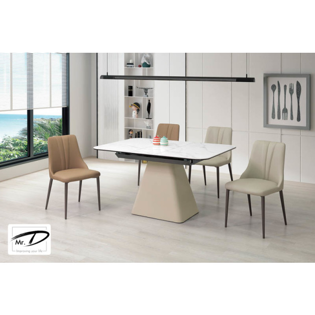 B2159 482-01 史密斯4.7尺複合陶板伸縮餐桌 B2159 482-01 史密斯4.7尺複合陶板伸縮餐桌