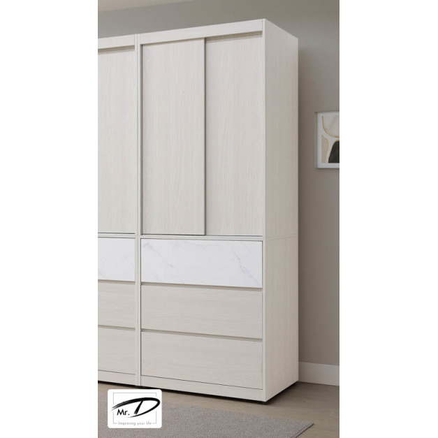 B3244 82-03 泰倫3×7尺推門衣櫥 B3244 82-03 泰倫3×7尺推門衣櫥