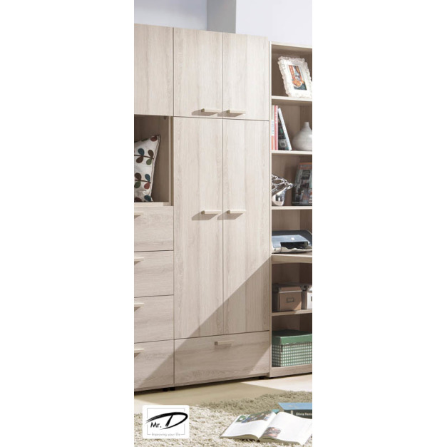 B3324 118-05 珊蒂2.5尺一抽衣櫥 B3324 118-05 珊蒂2.5尺一抽衣櫥