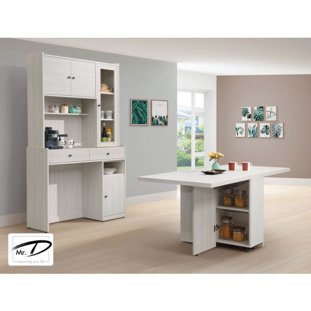 B2044 423-01 雨果4尺功能餐櫃組 B2044 423-01 雨果4尺功能餐櫃組